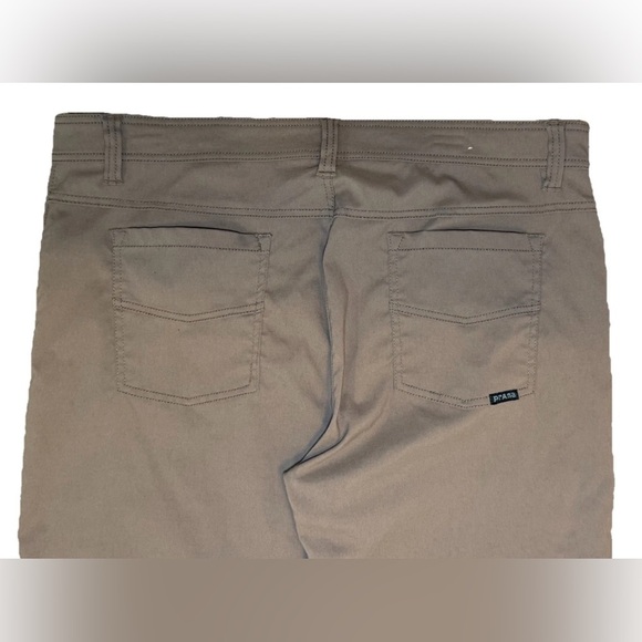 prAna Born From The Experience Size 38x32 Men's Slim Fit Pants Beige Tan - Picture 8 of 10